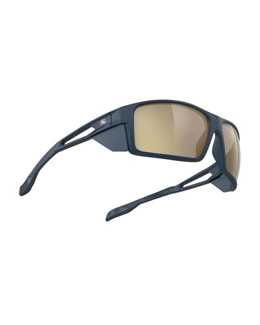 Rudy Project Blue Nyad Biker-Frame Sunglasses