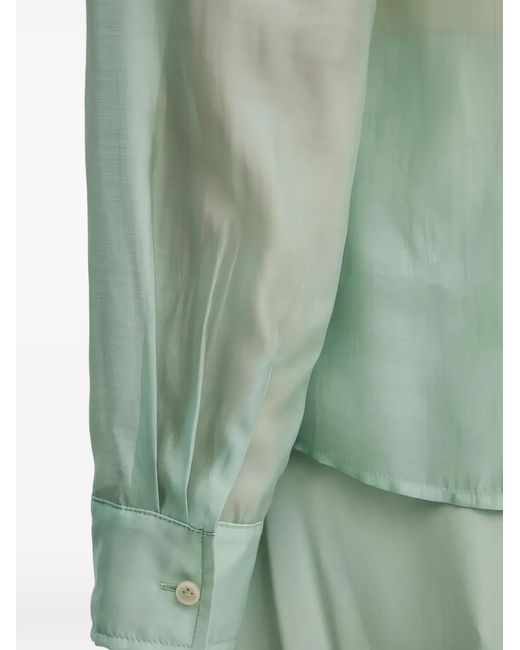 Marc O' Polo Green Buttoned Collared Shirt