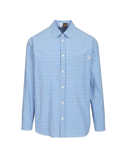 Loewe Blue Shirt for men