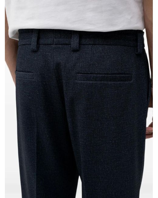 HUGO Black Pantalon Teagan261X-H À Coupe Moderne En Tissu Stretch Micro-Imprimé for men