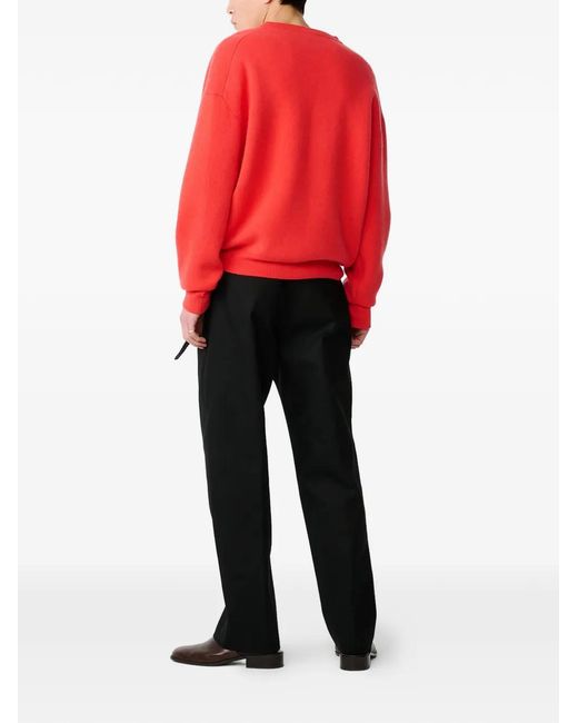 Studio Nicholson Red Pull Loch À Col V
