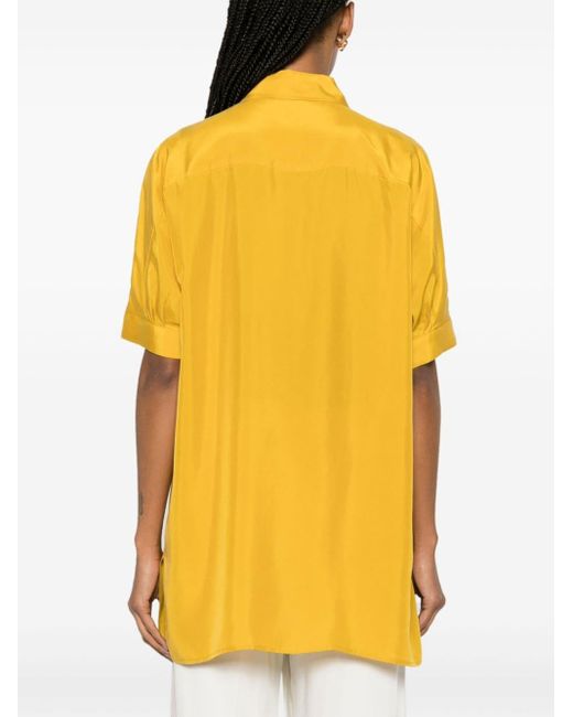 Camisa de manga corta P.A.R.O.S.H. de color Yellow