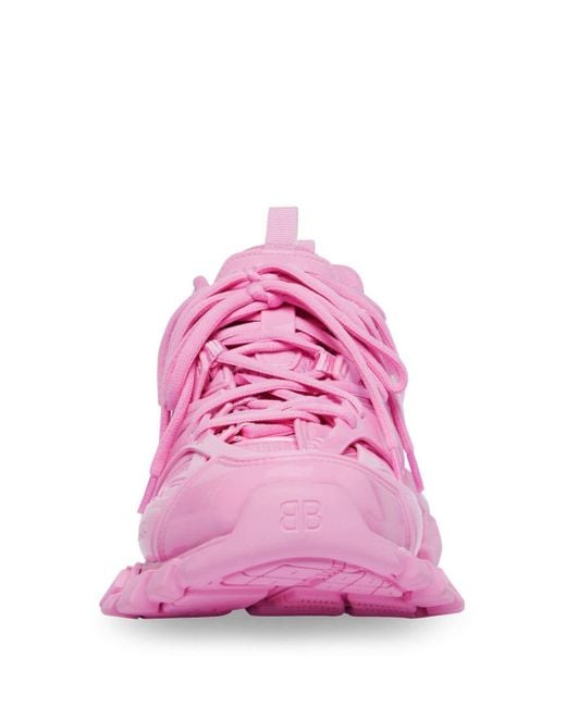 Balenciaga Pink Track Tonal Sneakers