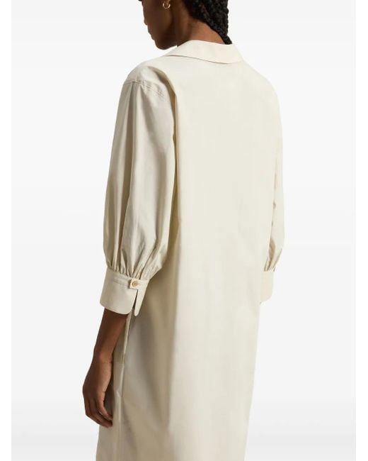 Woolrich Natural Cotton Tunic Dress