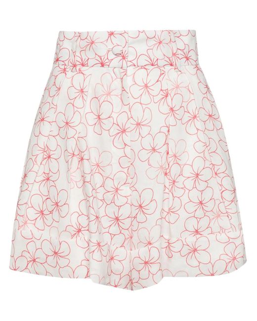 Bambah Pink Daisy Cairo Shorts