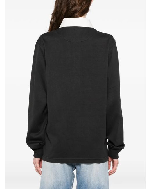 J.W. Anderson Black Art Club Polo Top