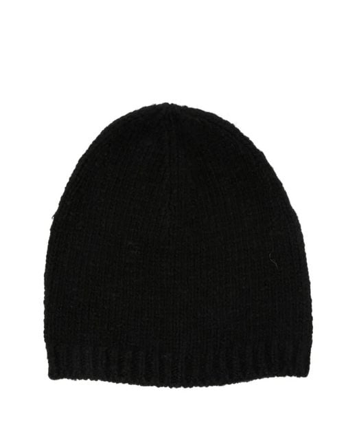 Our Legacy Black Beanie Hat for men
