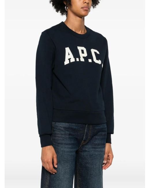A.P.C. Blue Sweatshirt