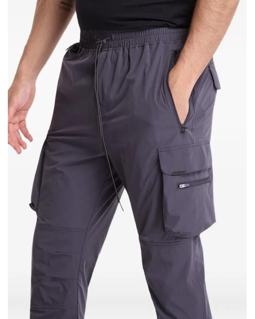 Represent Blue 247 Cargo-Pocket Track Pants for men