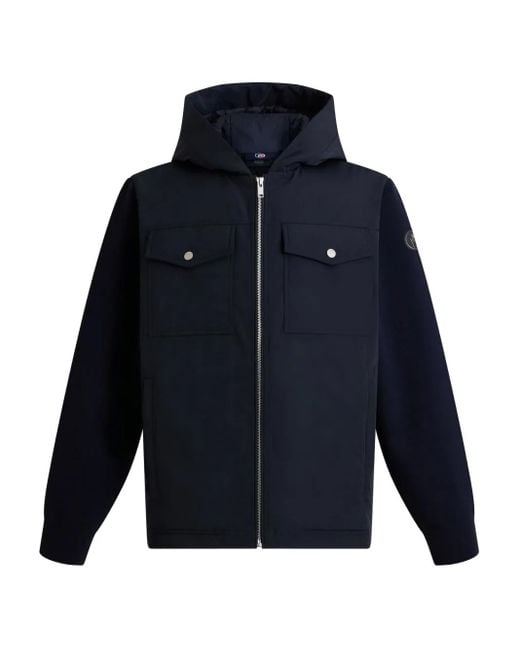メンズ Fusalp フーデッド ジャケット Blue