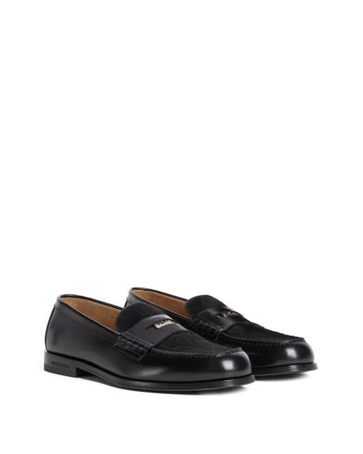 DSquared² Black Neoclassic Loafers for men