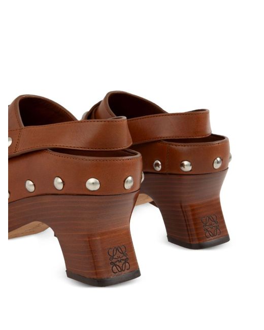 Loewe Brown 70Mm Tacha Mules