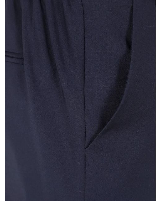 Kiltie Blue Wool Trousers