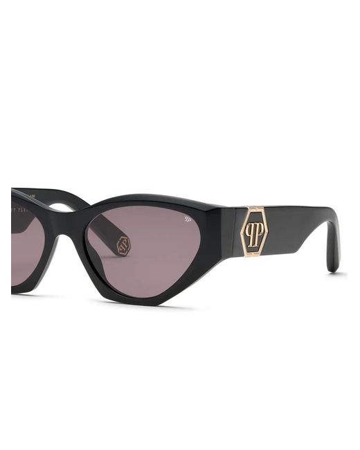 Philipp Plein Black Capture Sunglasses for men