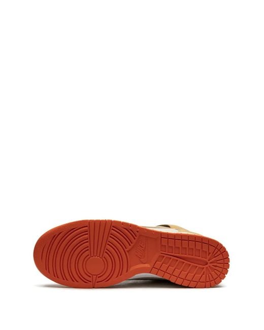 Nike Brown Dunk High Canvas" Sneakers for men