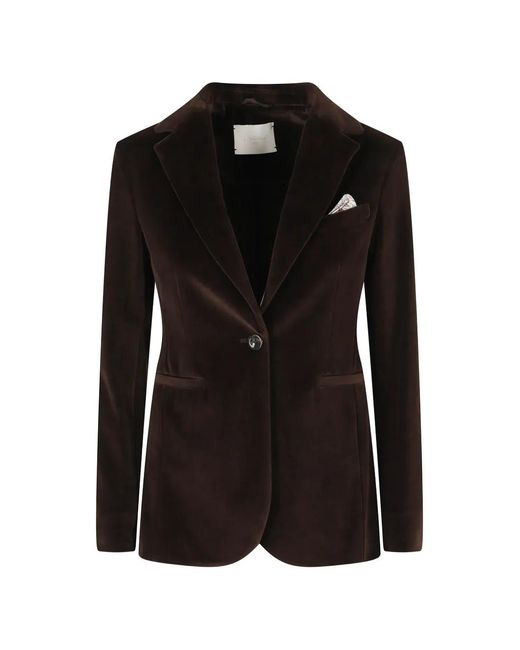 Circolo 1901 Black Single-Breasted Jacket