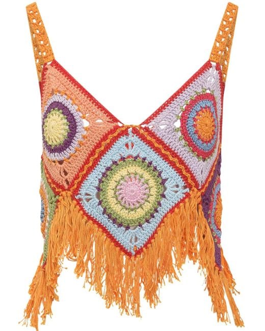 MIXIK Orange Haut Leary