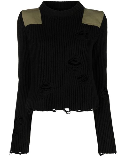 MM6 by Maison Margiela Black Jumper