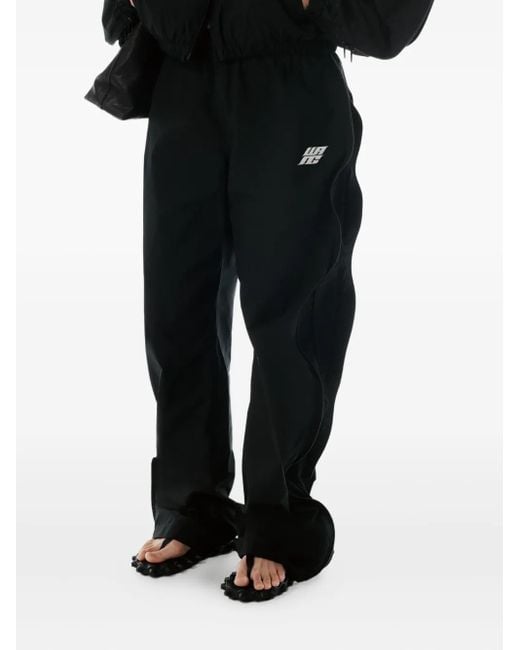 Pantalon De Jogging À Design Drapé Alexander Wang en coloris Blue