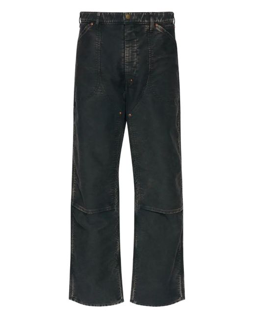 Maison Margiela Broek Met Vervaagd Effect in het Black voor heren