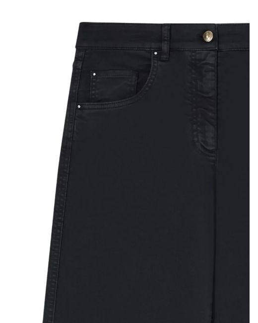 Giorgio Armani Five-Pocket Jeans in Black | Lyst UK
