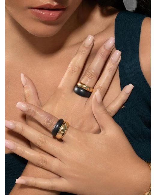 Sidney Garber Natural Polished Ring