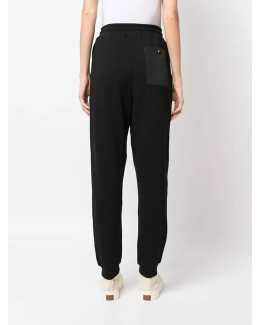 Woolrich Black Mix Media Track Trousers