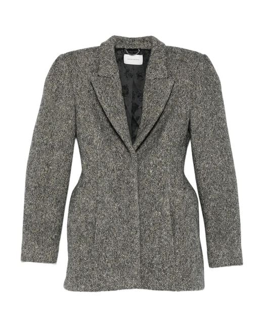 Magda Butrym Gray Hourglass Blazer
