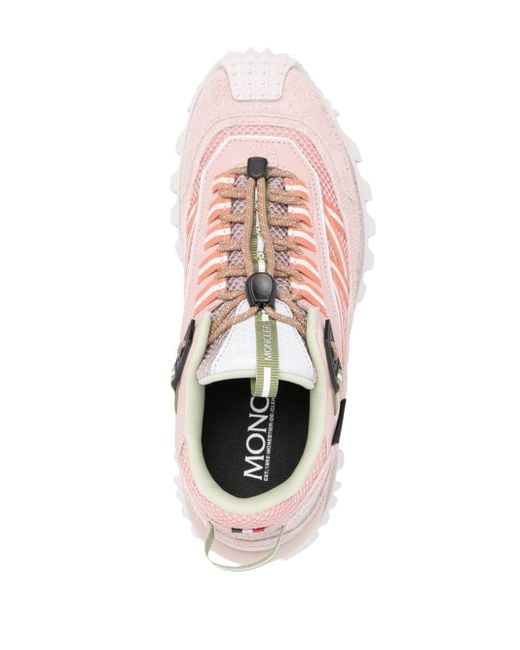 Moncler Pink Low Sneakers