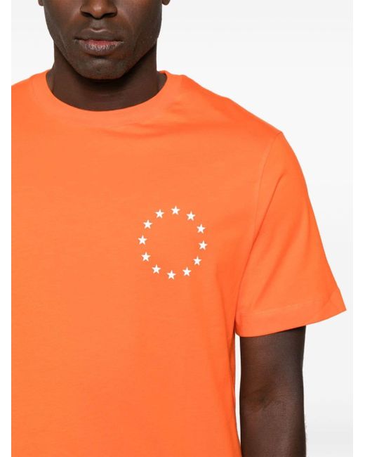 T-shirt Wonder Europa di Etudes Studio in Orange da Uomo