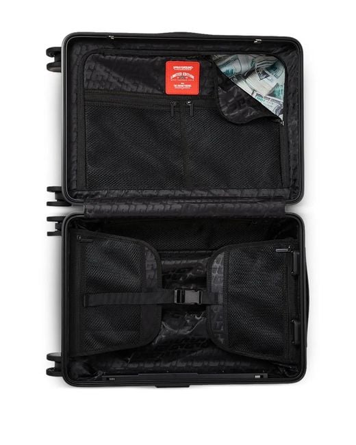 Trolley Jetstream A Quadri di Sprayground in Black da Uomo