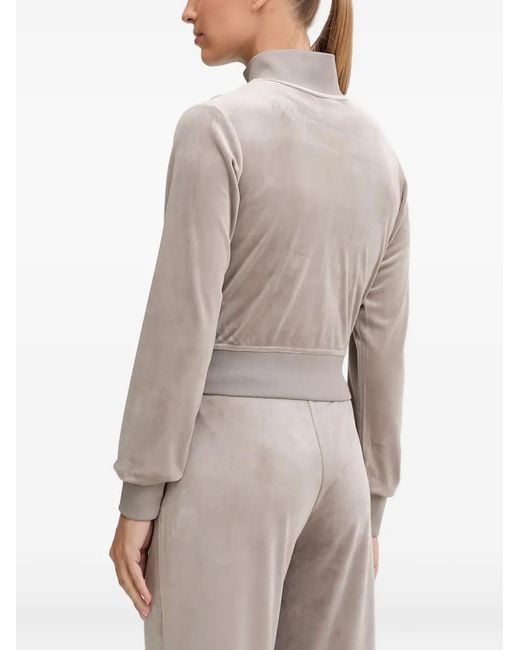 Guess Gray Zip-Up Jacket