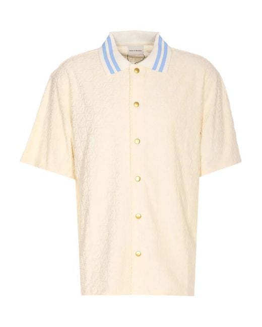 Drole de Monsieur Short-sleeve shirt in Natural für Herren