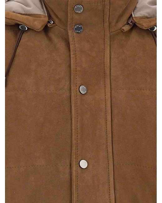 Chaleco Campidoglio Volfagli de hombre de color Brown