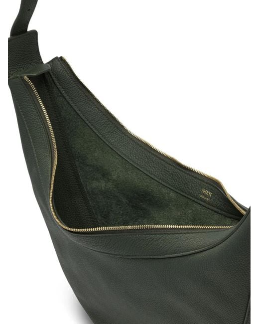 Khaite Augustina レザーショルダーバッグ S Gray