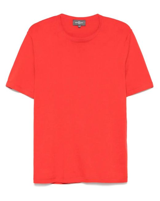 メンズ Eric Bompard ファインニット Tシャツ Red