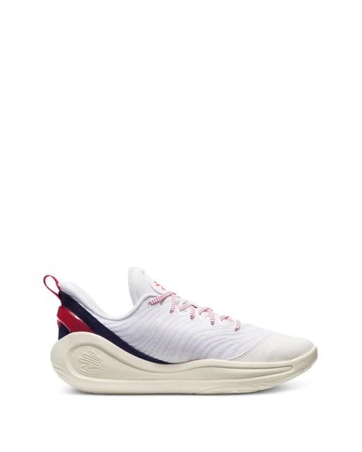 Under Armour White Curry 12 Sneakers for men