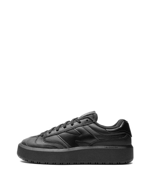 New Balance Black Lace-up Low-top Sneakers