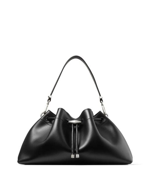 Borsa A Secchiello Cinch Media di Jimmy Choo in Black