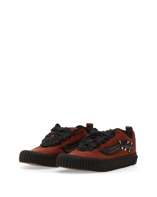 Vans Brown Knu Skool Sneakers