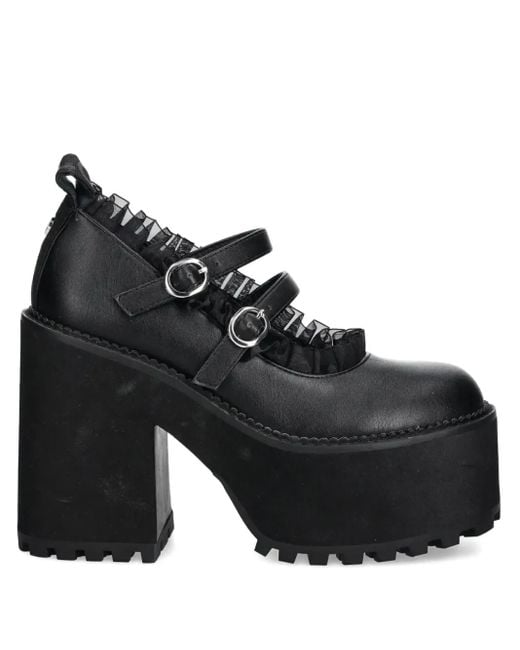 Buffalo Killah 124mm パンプス Black