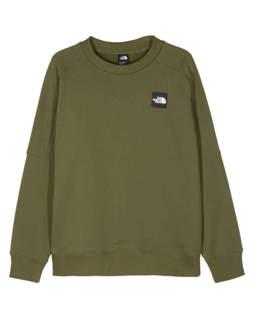 The North Face Green The 489 Logo-patch Sweatshirt for men