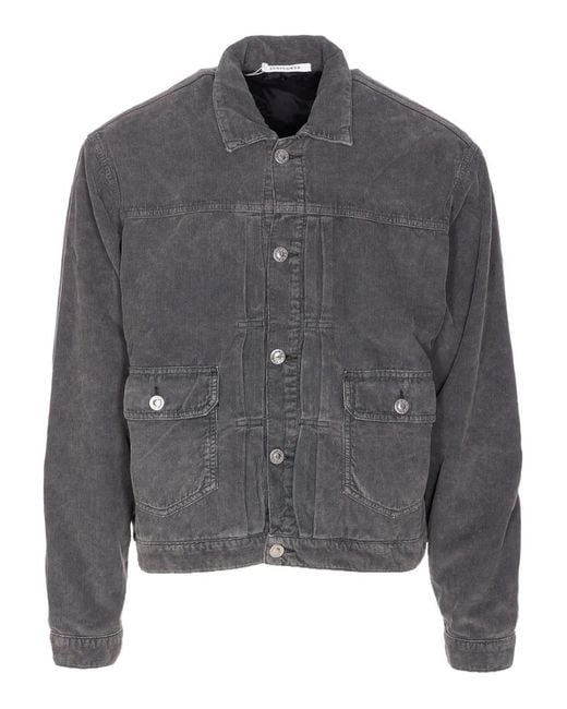 sunflower Gray Button-Fastening Jacket for men