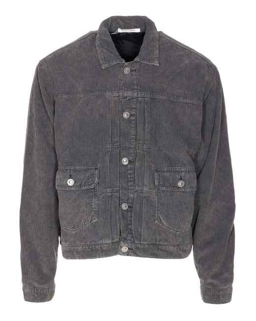 Giacca Con Bottoni di sunflower in Gray da Uomo