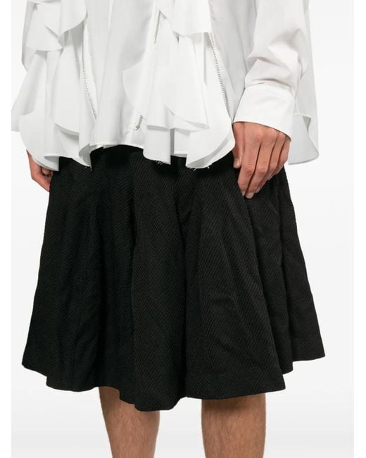 Comme des Garçons Black Short À Design Plissé for men