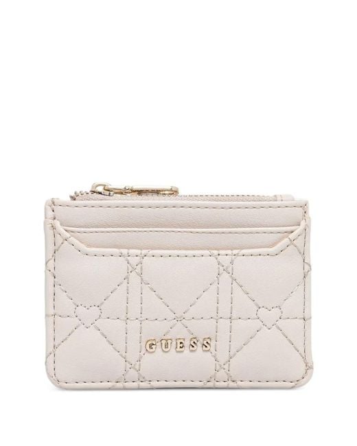 Guess Natural Quilted Wallet