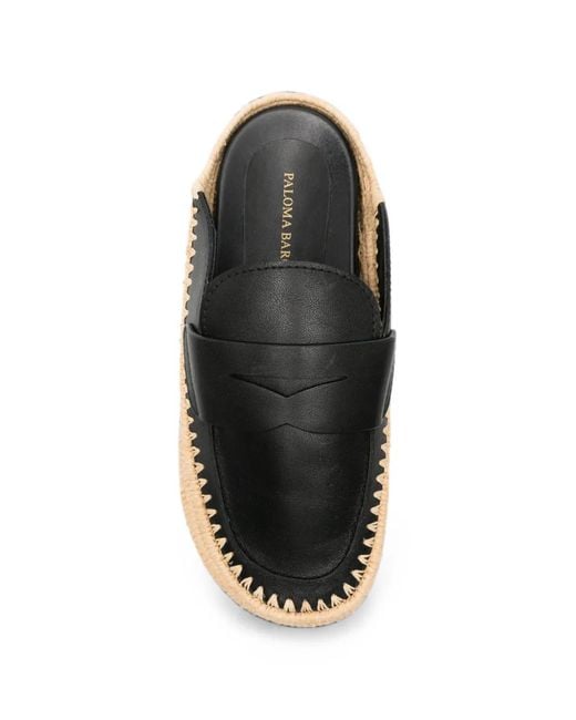 Paloma Barceló White Belinda Leather Mules