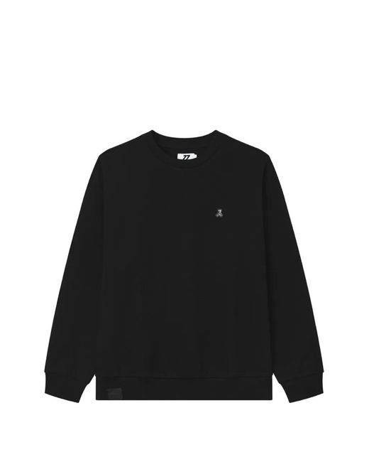 Izzue Black Logo-Print Sweatshirt for men