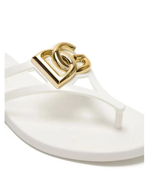 Dolce & Gabbana White Shoes