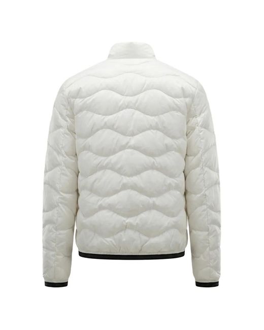 Blauer Gray Zip Quilted Jacket for men